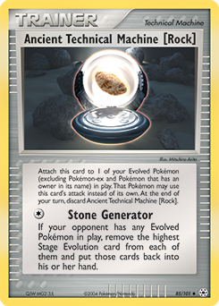 Ancient Technical Machine [Rock] 85/101 Pokémon card from Ex Hidden Legends for sale at best price